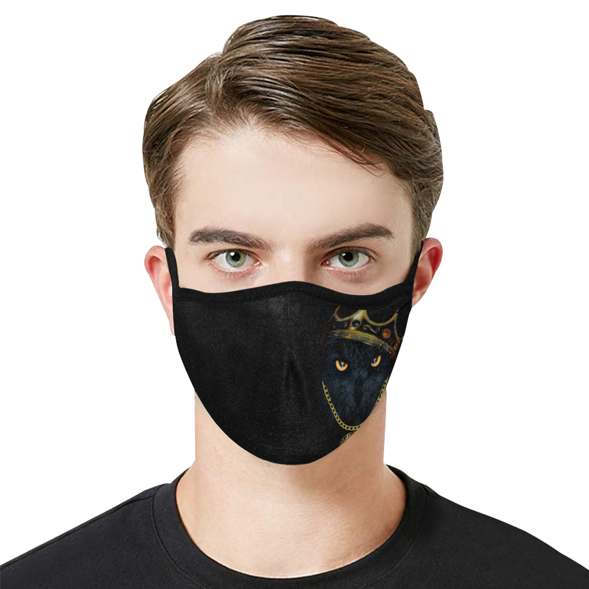 KING LACHOUETT Mouth Mask in One Piece (2 Filters Included)