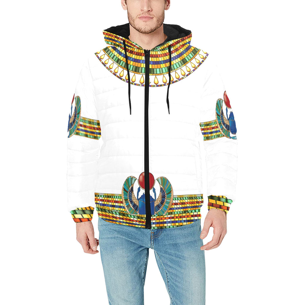 MEDJAY Men's Padded Hooded Jacket
