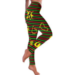 RBG SKULL Low Rise Leggings (Invisible Stitch) (Model L05)