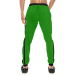 BLACC BORDER GREEN Men's All Over Print Sweatpants