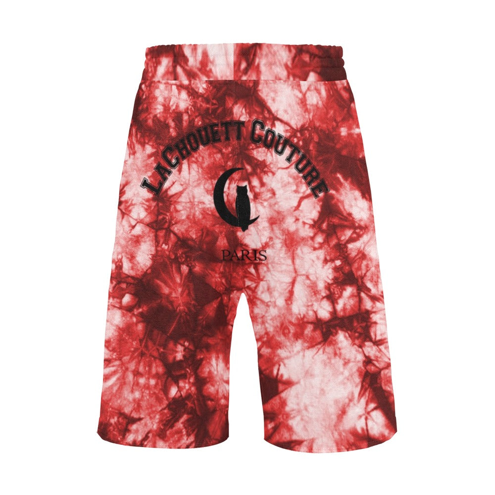 TIE DYE Men's All Over Print Casual Shorts