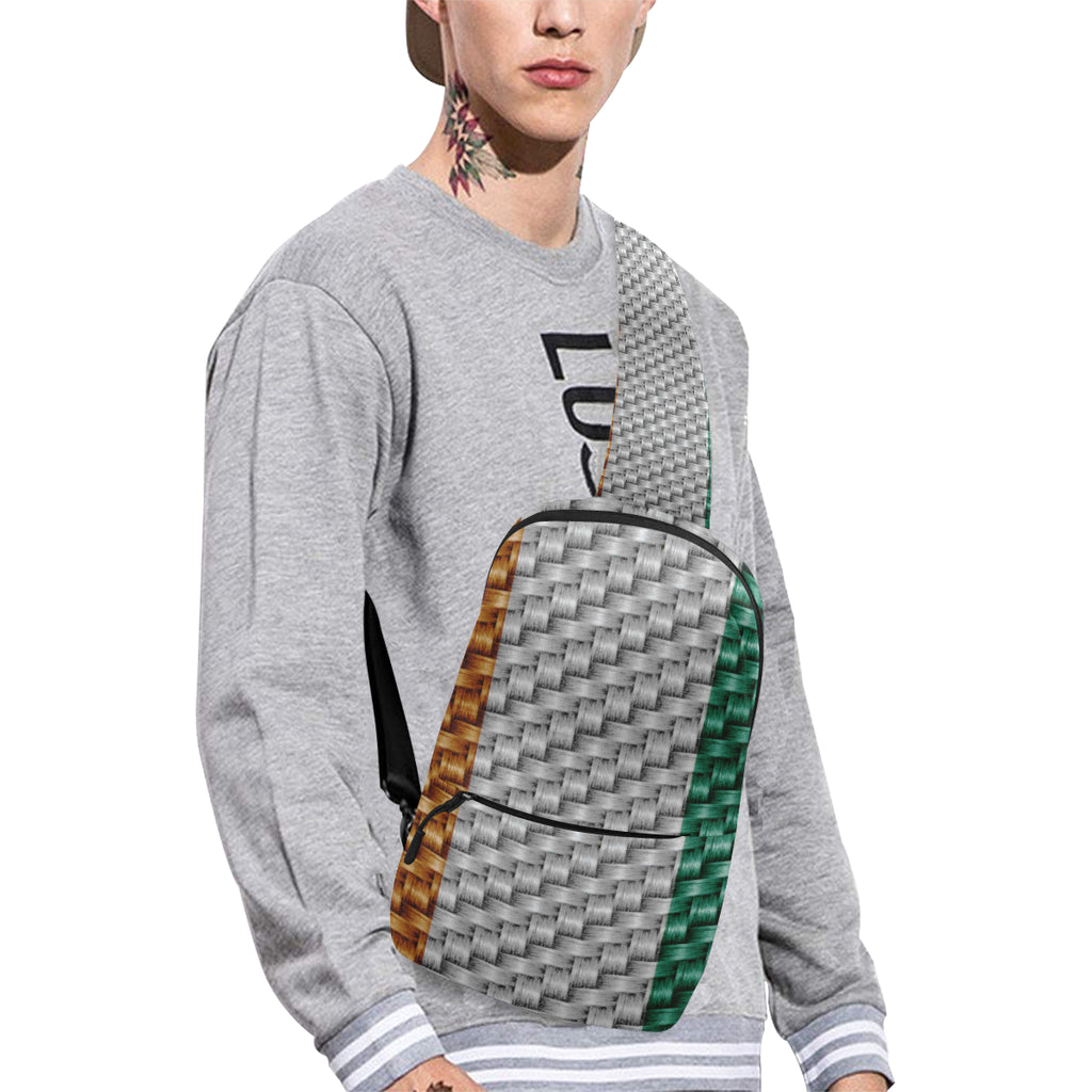 COTE D'IVOIRE FLAG Chest Bag (Model 1678)