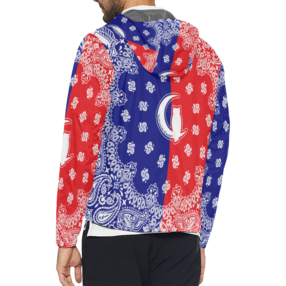 BANDANA UNITED All Over Print Windbreaker for Unisex