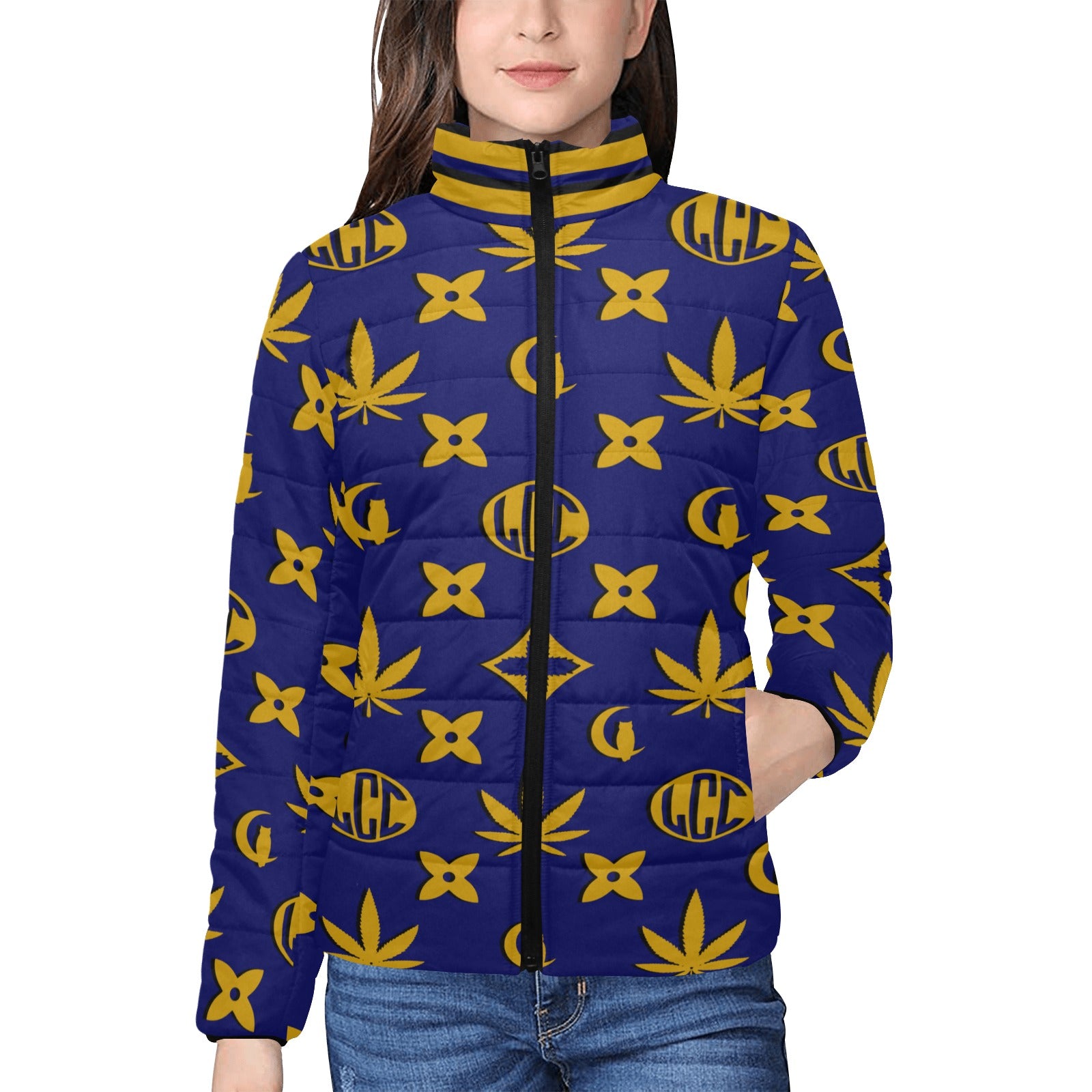 LCC WEEDY Women's Stand Collar Padded Jacket