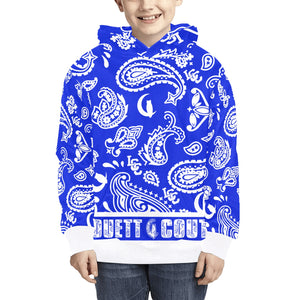 BANDANA PAISLEY Kids' All Over Print Hoodie