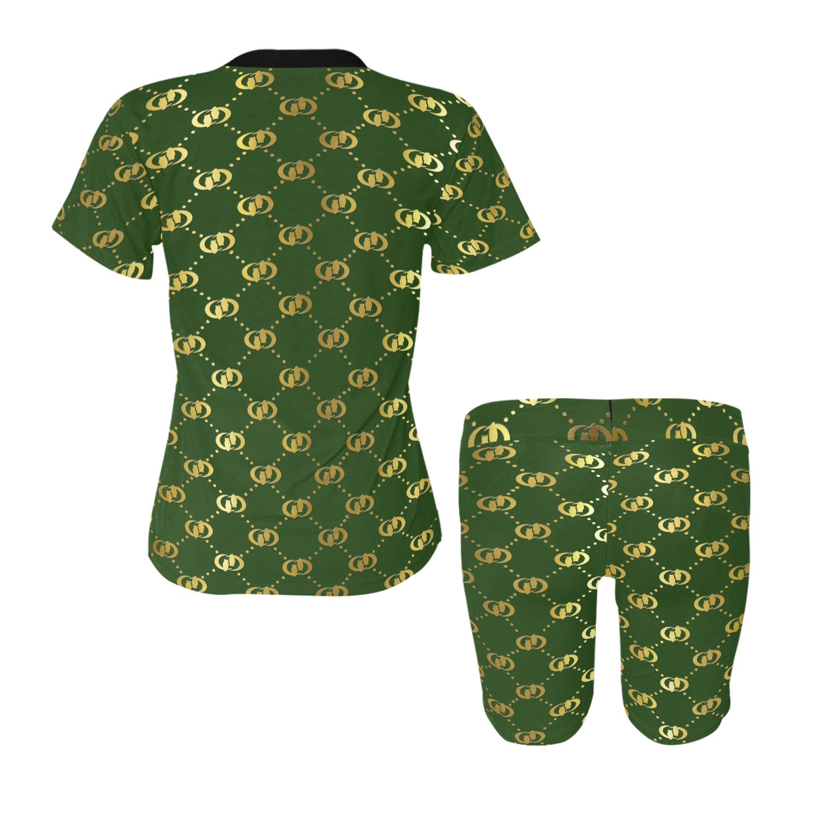EXCELLENCE GREENGLD Women's Short Yoga Set (Sets 03)