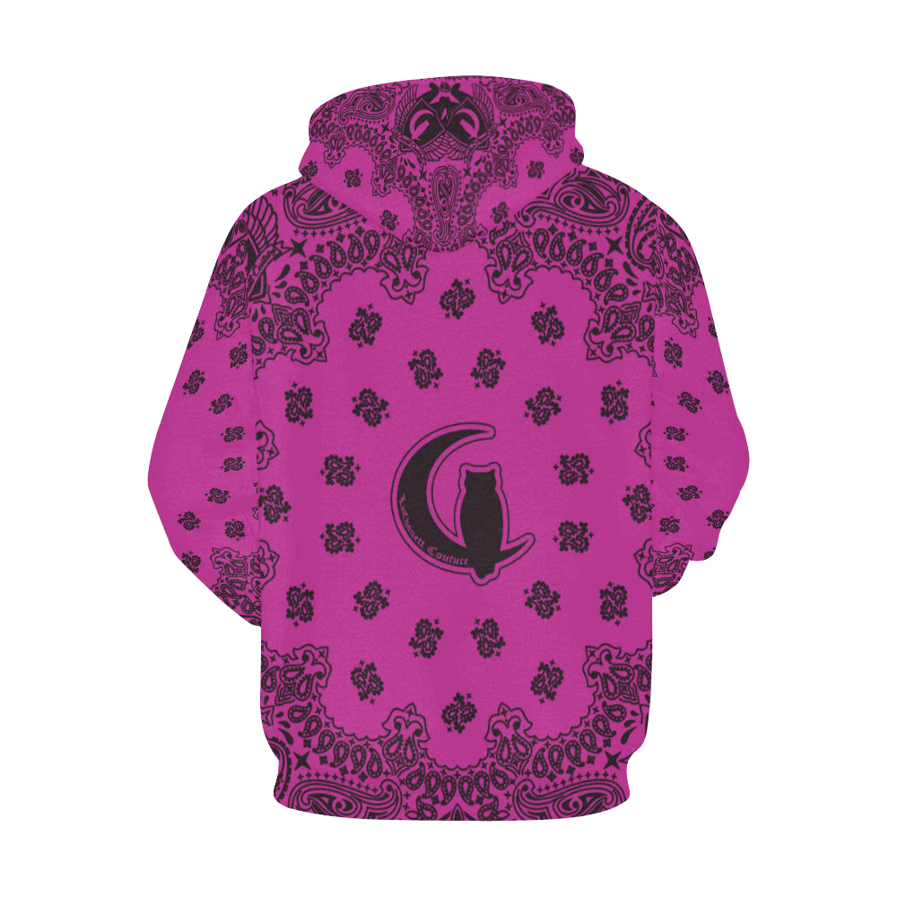 BANDANA GRAPE All Over Print Hoodie for Men