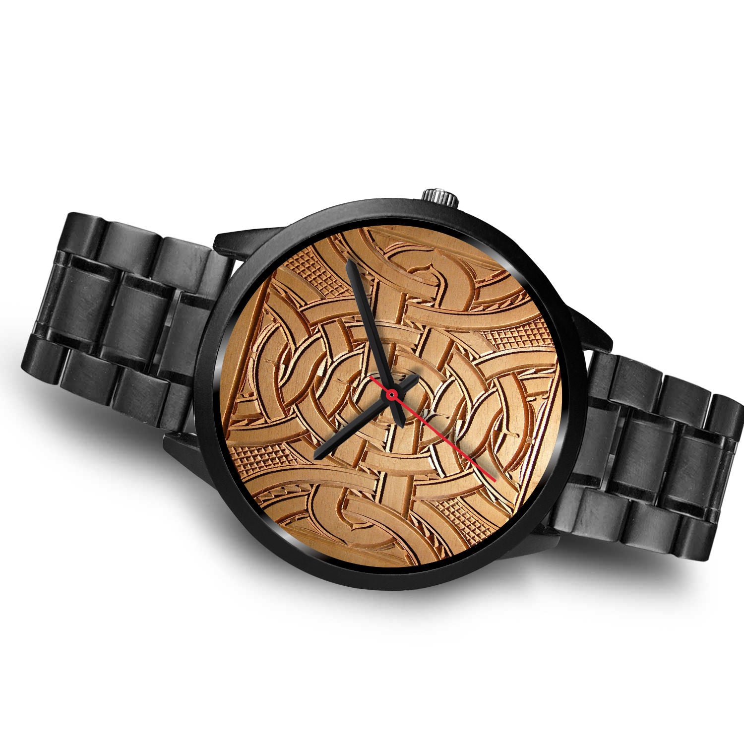 LaChouett  Tembe Art Wood Watch