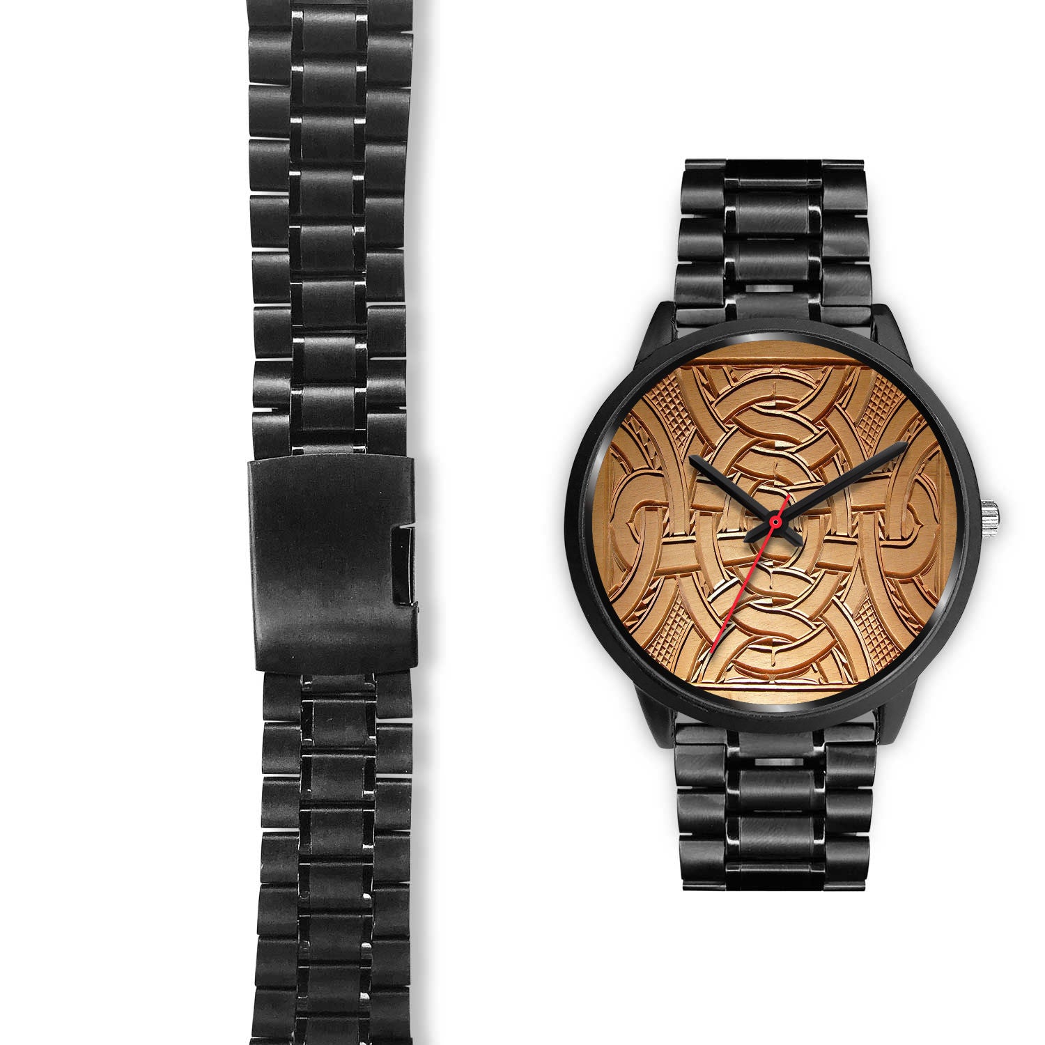 LaChouett  Tembe Art Wood Watch