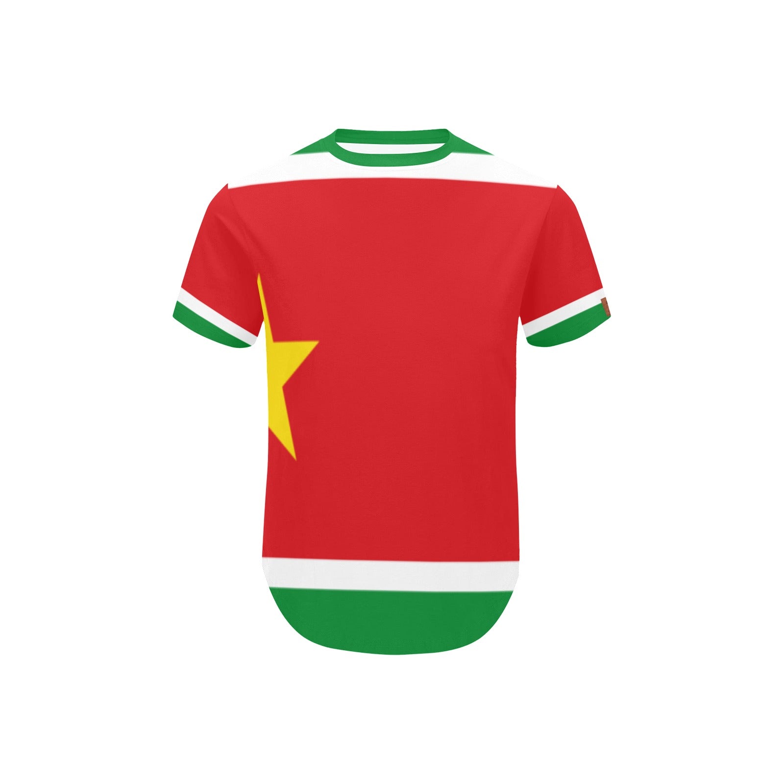 DIASPORA FR Curved Hem T-Shirt