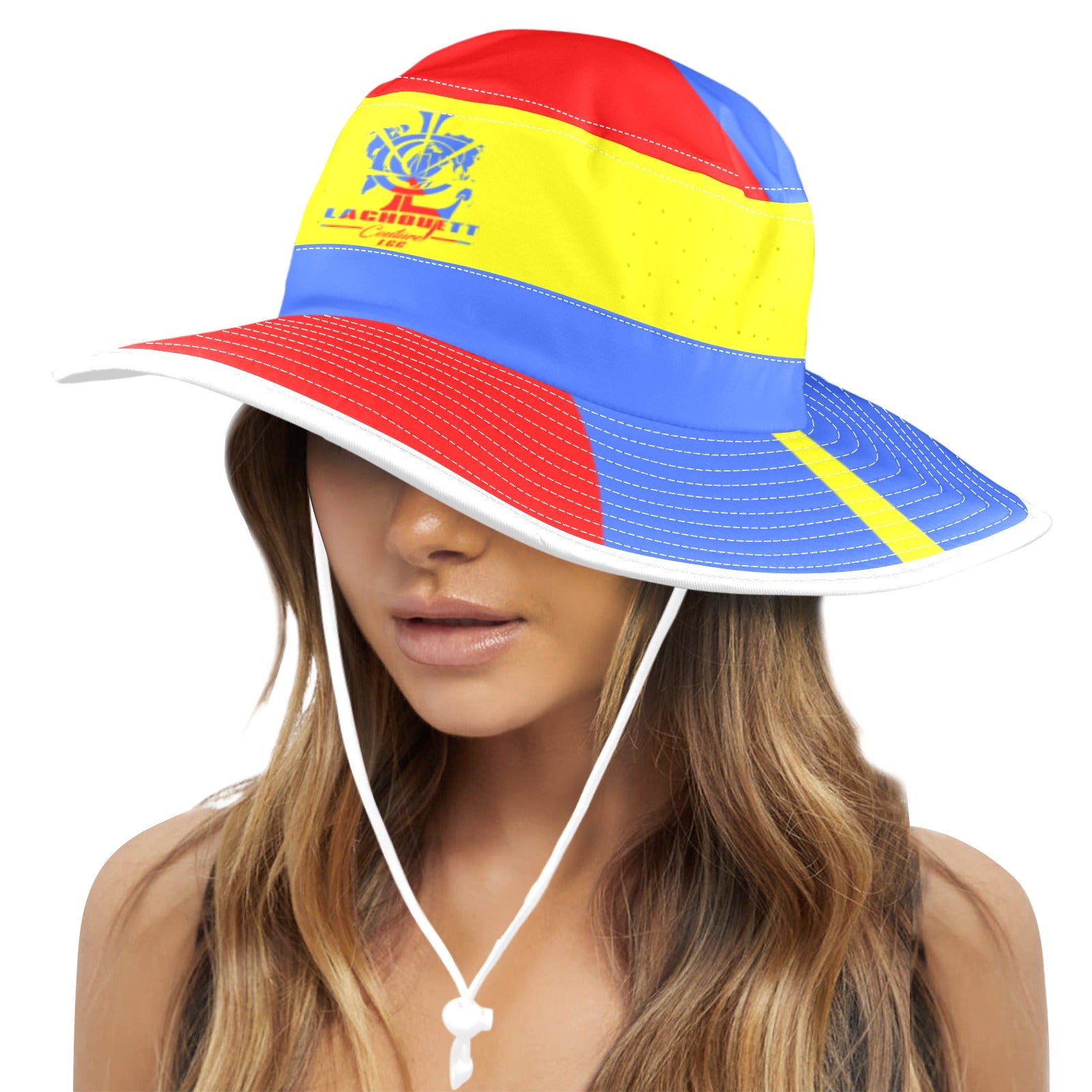 DIASPORA FR Wide Brim Bucket Hat