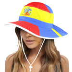 DIASPORA FR Wide Brim Bucket Hat