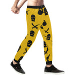 DRILLIN YLW Men's All Over Print Sweatpants (Model L11)