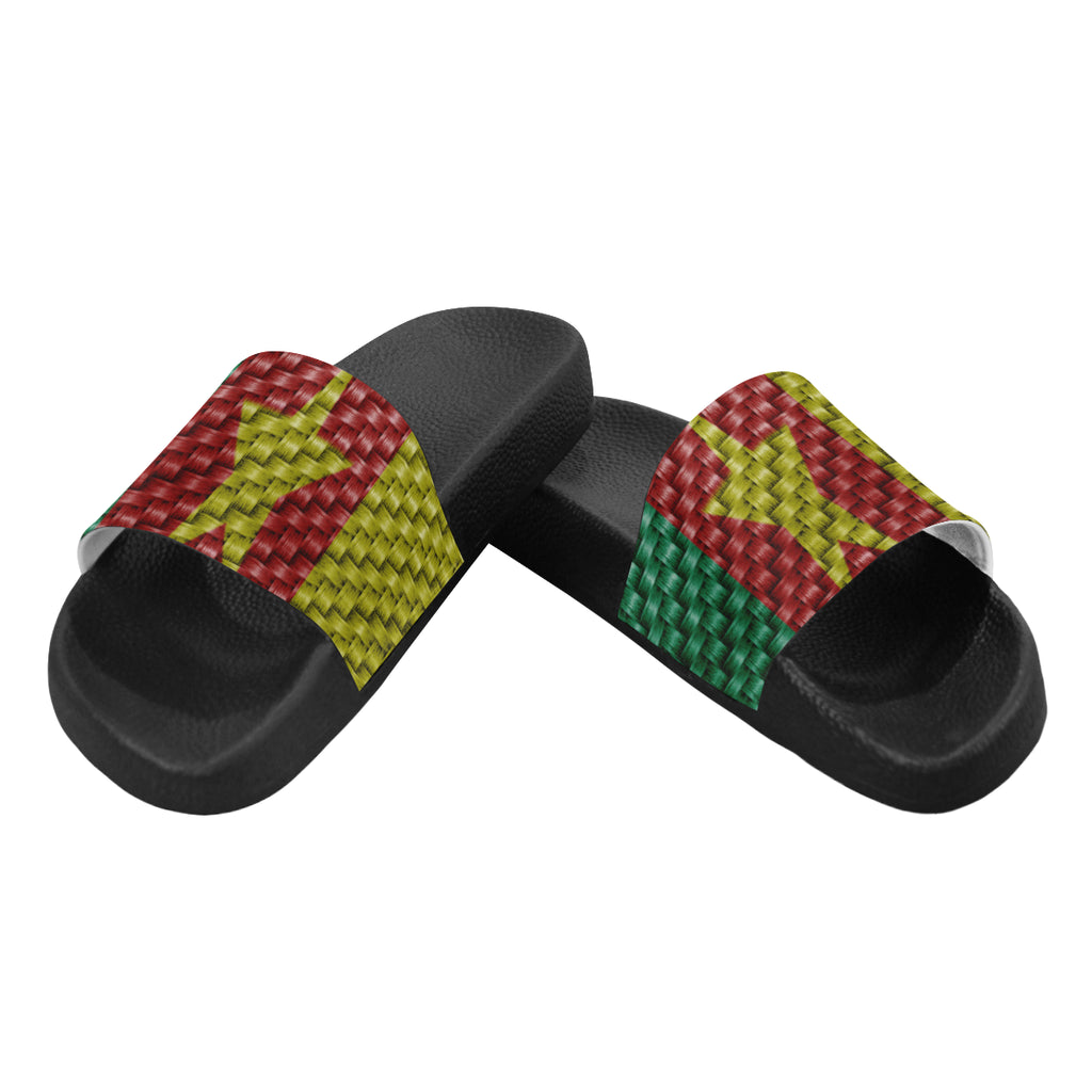 CAMEROUN FLAG Men's Slide Sandals