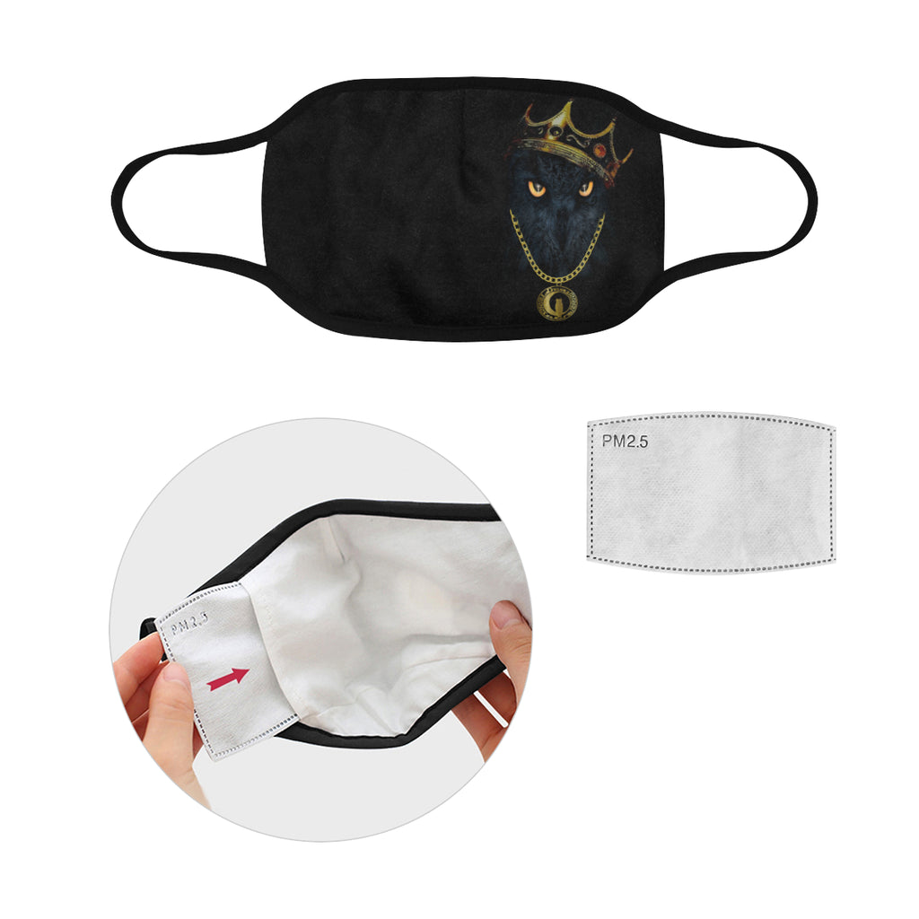 KING LACHOUETT Mouth Mask in One Piece (2 Filters Included)