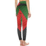 MADA FLAG All Over Print High-Waisted Leggings (Model L36)