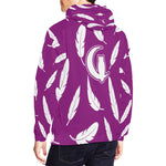FEATHER GRAPE All Over Print Hoodie for Men