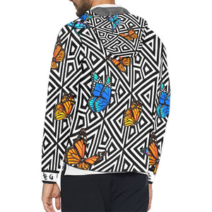 BUTTERFLY LCC Unisex Windbreaker