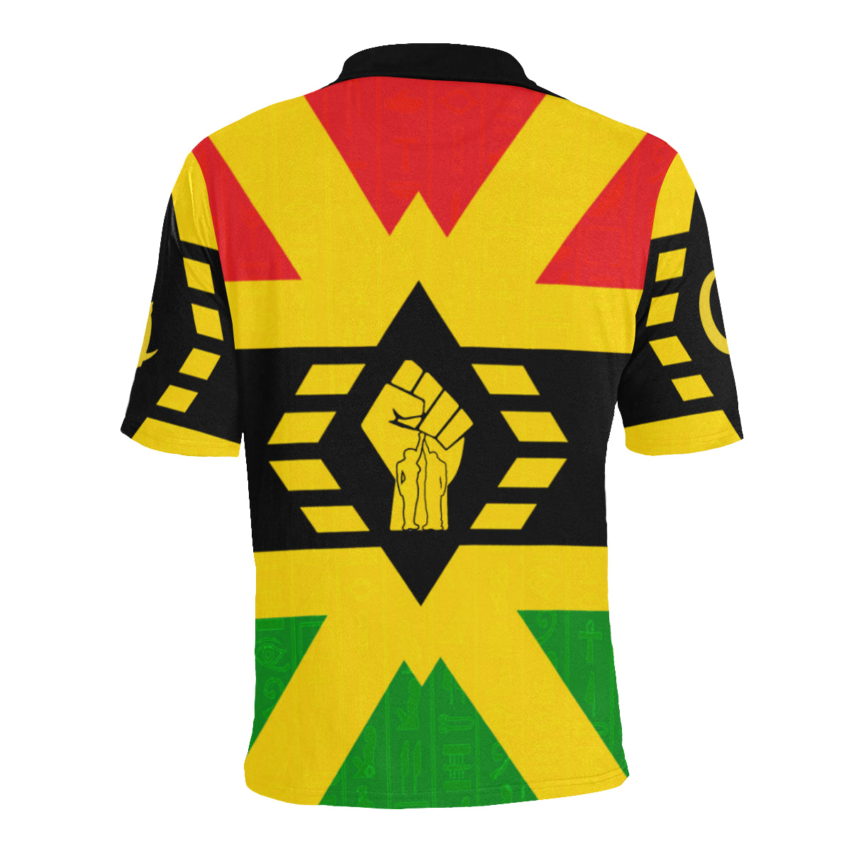 FIST UP RBG Men's All Over Print Polo Shirt