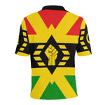 FIST UP RBG Men's All Over Print Polo Shirt