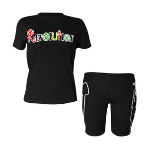 REVOLUTION Women's Short Yoga Set