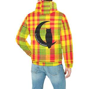 MADRAS PADDED HOODIE JACKET Men's Padded Hooded Jacket