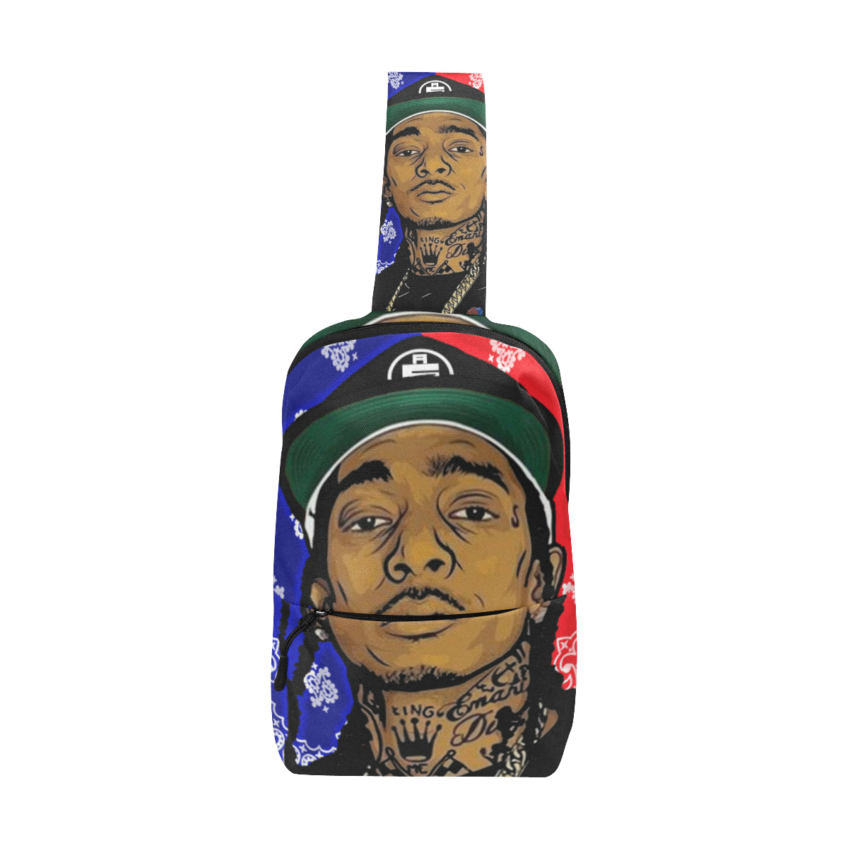 NIPSEY MAKING PEACE Chest Bag (Model 1678)