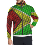 GUYANA FLAG All Over Print Windbreaker for Unisex