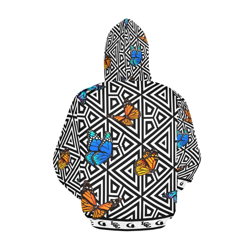 BUTTERFLY LCC All Over Print Hoodie for Men