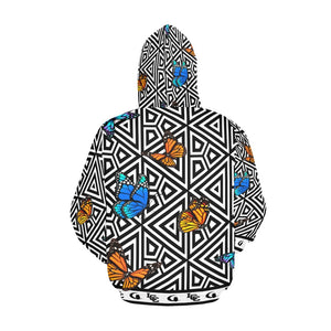 BUTTERFLY LCC All Over Print Hoodie for Men