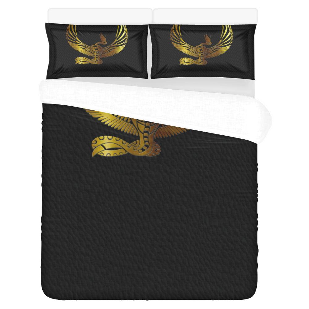 NEKHBET SNAKE 3-Piece Bedding Set