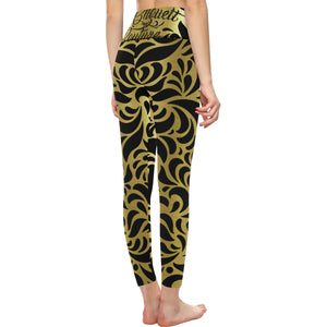 GORGEOUS GLDBLCC All Over Print High-Waisted Legging