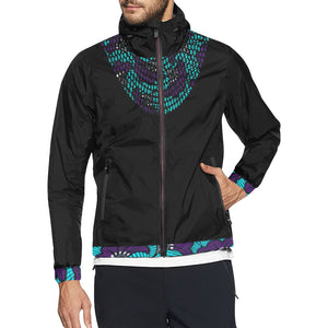 AFRIKA FLOWER All Over Print Windbreaker for Unisex