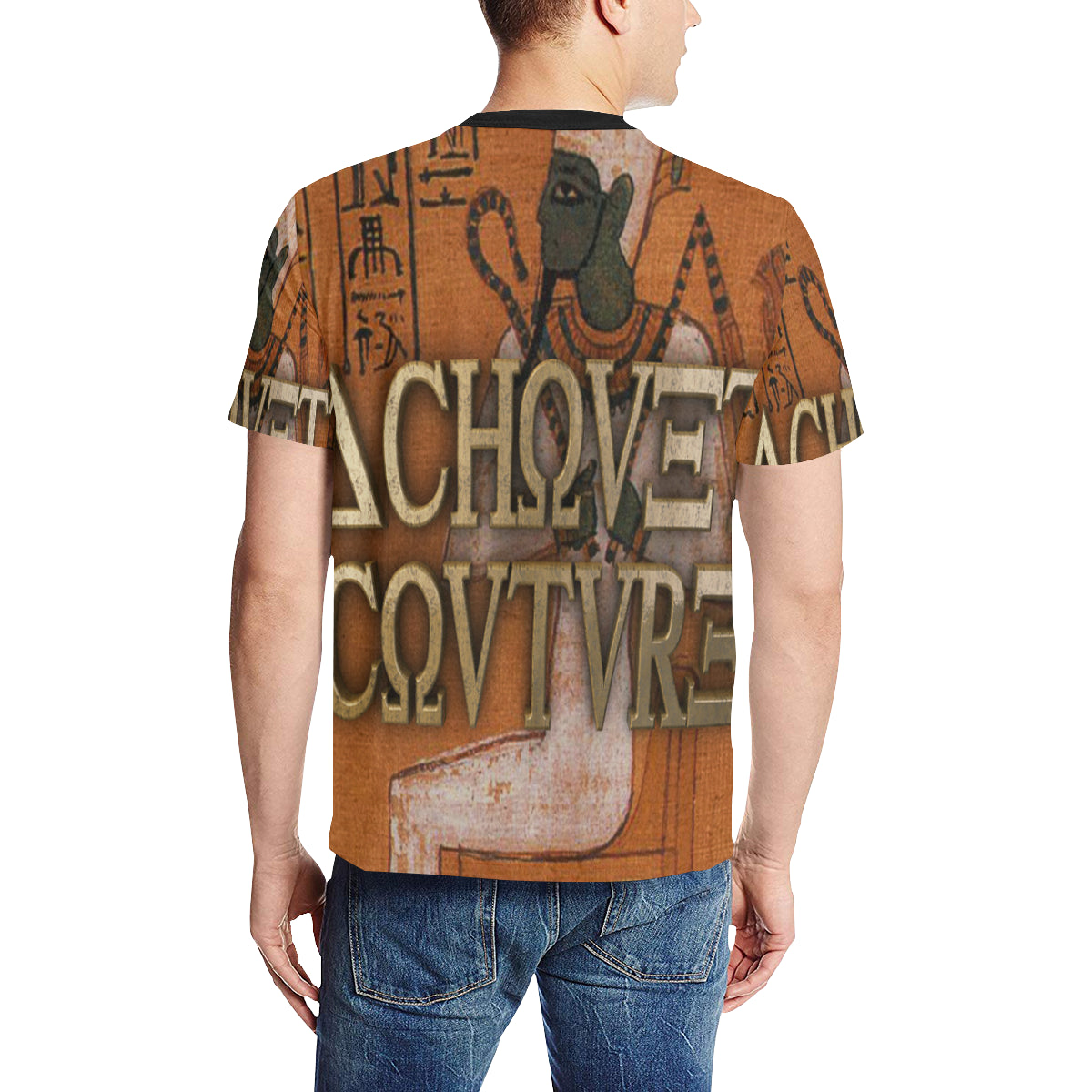 AUSAR Men's All Over Print T-Shirt