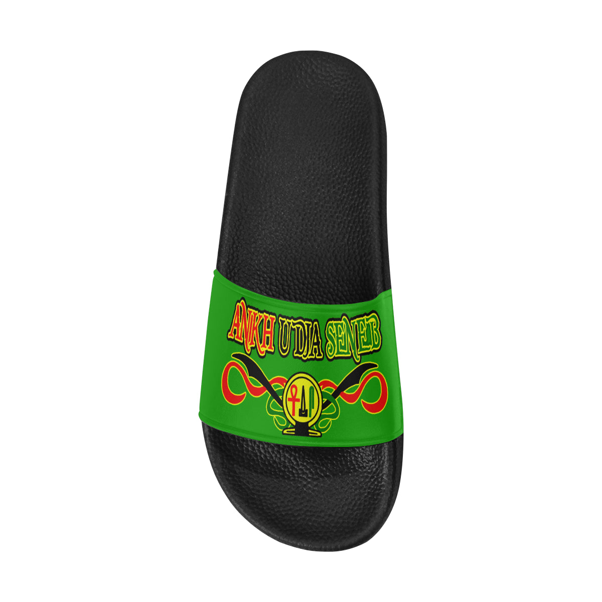 ANKH UDJA SENEB SHEN GREEN Women's Slide Sandals