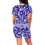BANDANA PAISLEY Women's Short Yoga Set