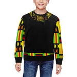 FRACTAL DREADY All Over Print Crewneck Sweatshirt for Kids (Model H29)