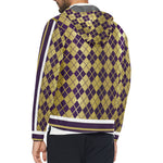CROSSED GRAPE VECTOR Unisex All Over Print Windbreaker