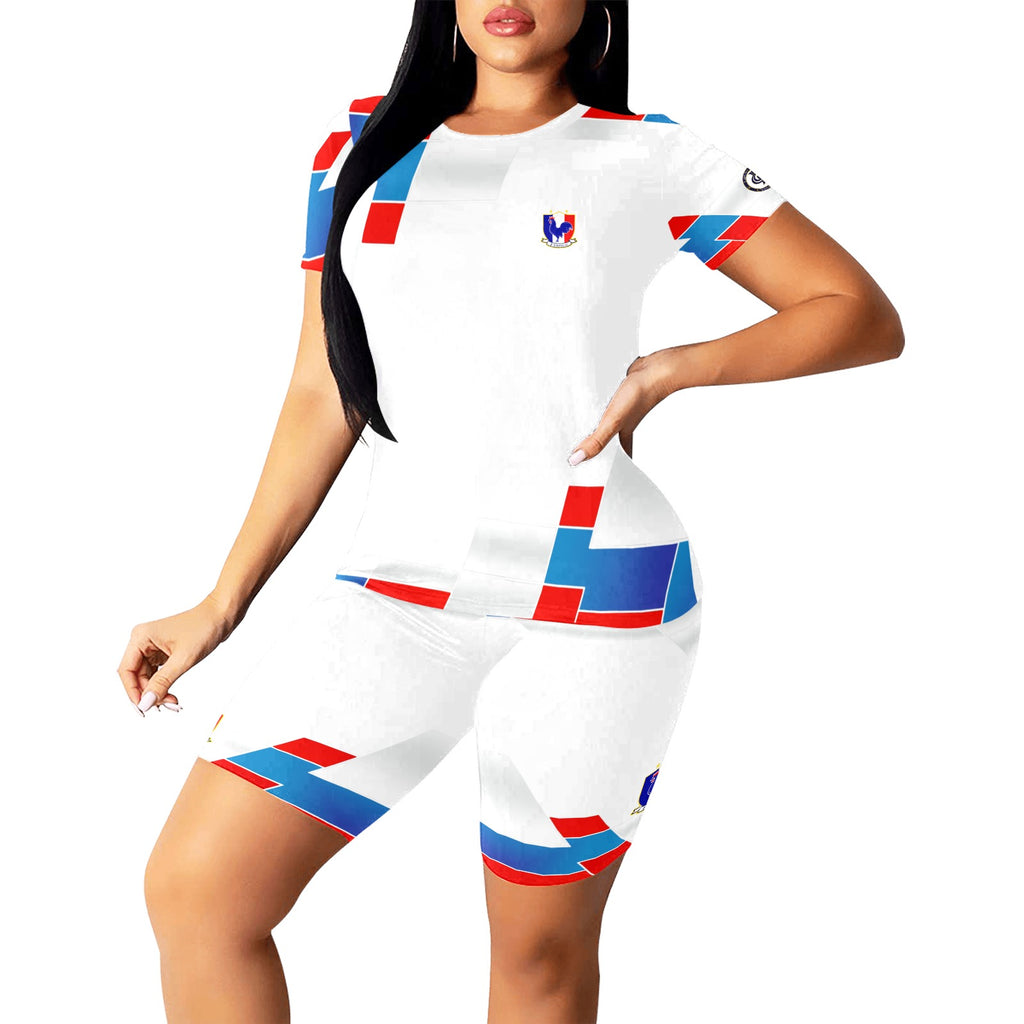 FRANCE Women's Short Yoga Set
