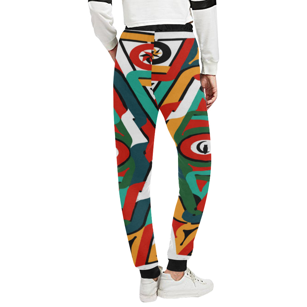 TEMBE ART Women's All Over Print Sweatpants