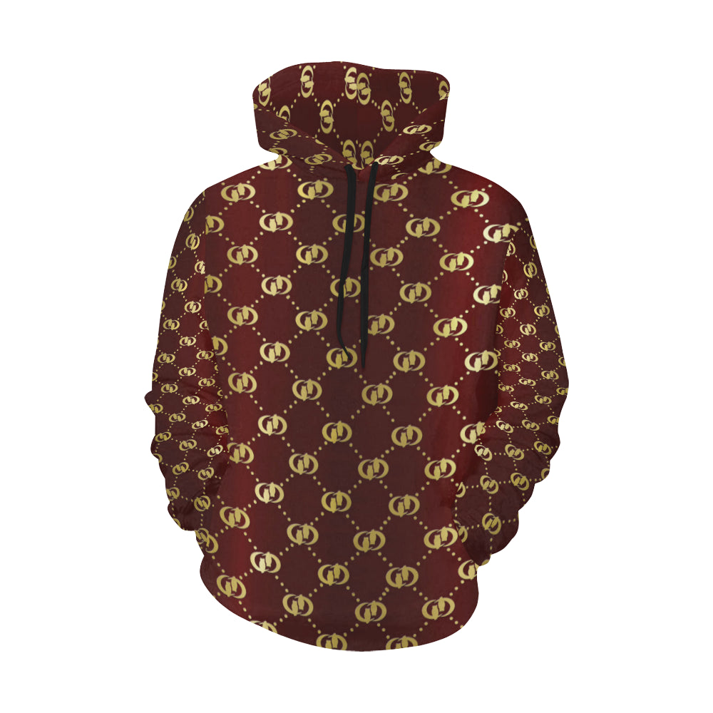 EXCELLENCE BRDXGLD All Over Print Hoodie for Men