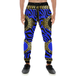 PRIVILEGE BLUE Men's All Over Print Sweatpants