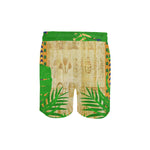 TROPICAL PAPYRUS Men's Mid-Length Swim Shorts