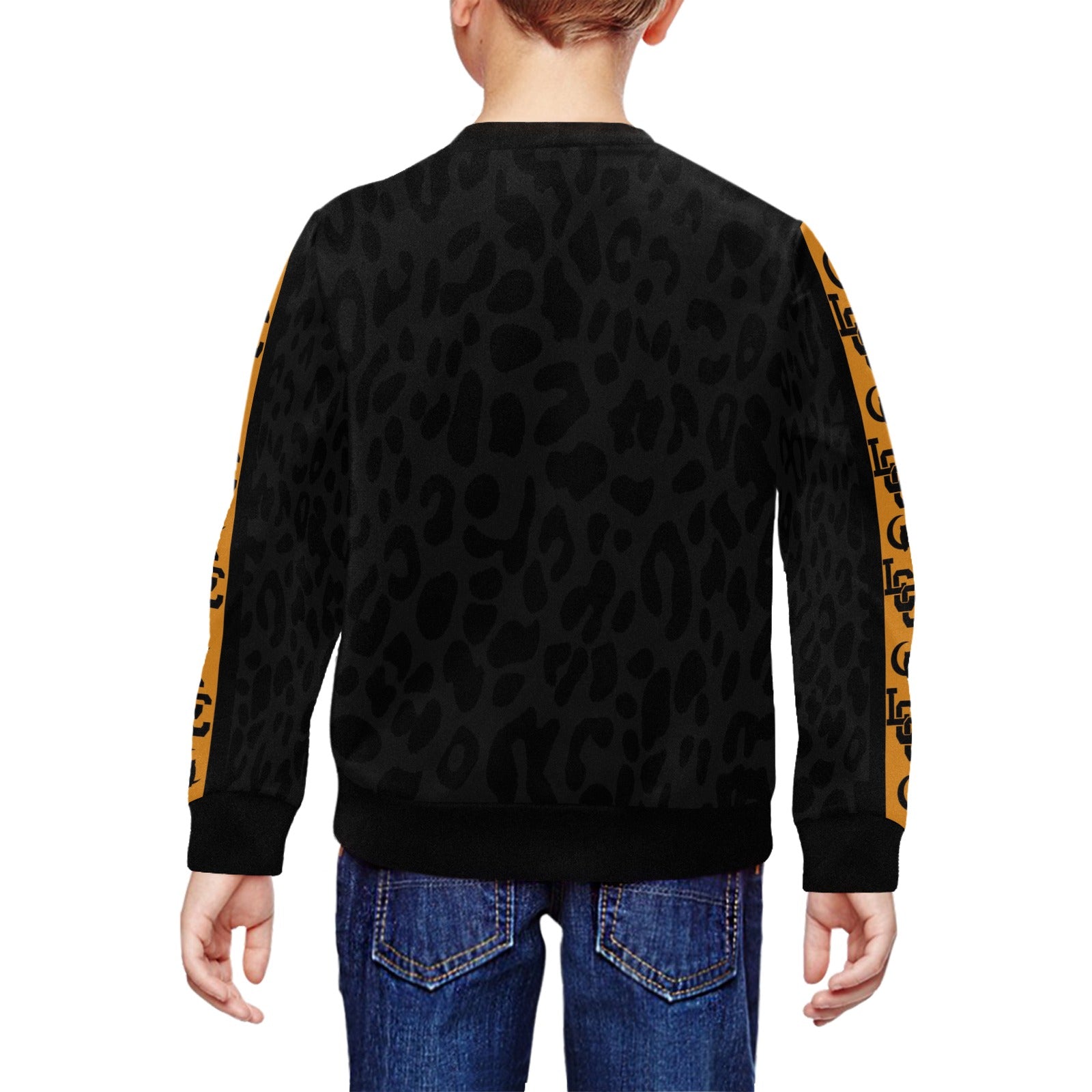 JAGUARD LCC All Over Print Crewneck Sweatshirt for Kids