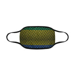GABON FLAG Mouth Mask in One Piece (2 Filters Included)