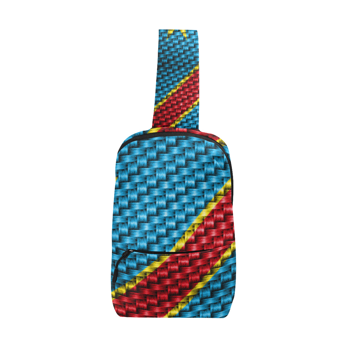 REP OF CONGO FLAG Chest Bag (Model 1678)
