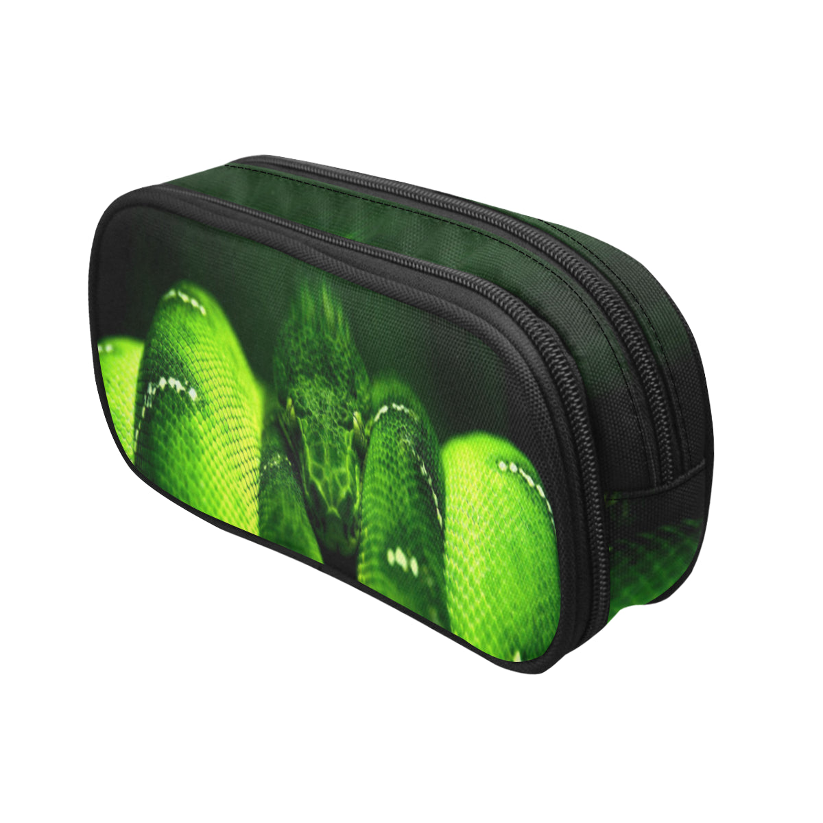 GREEN SNAKE Pencil Pouch/Large