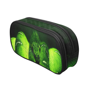 GREEN SNAKE Pencil Pouch/Large