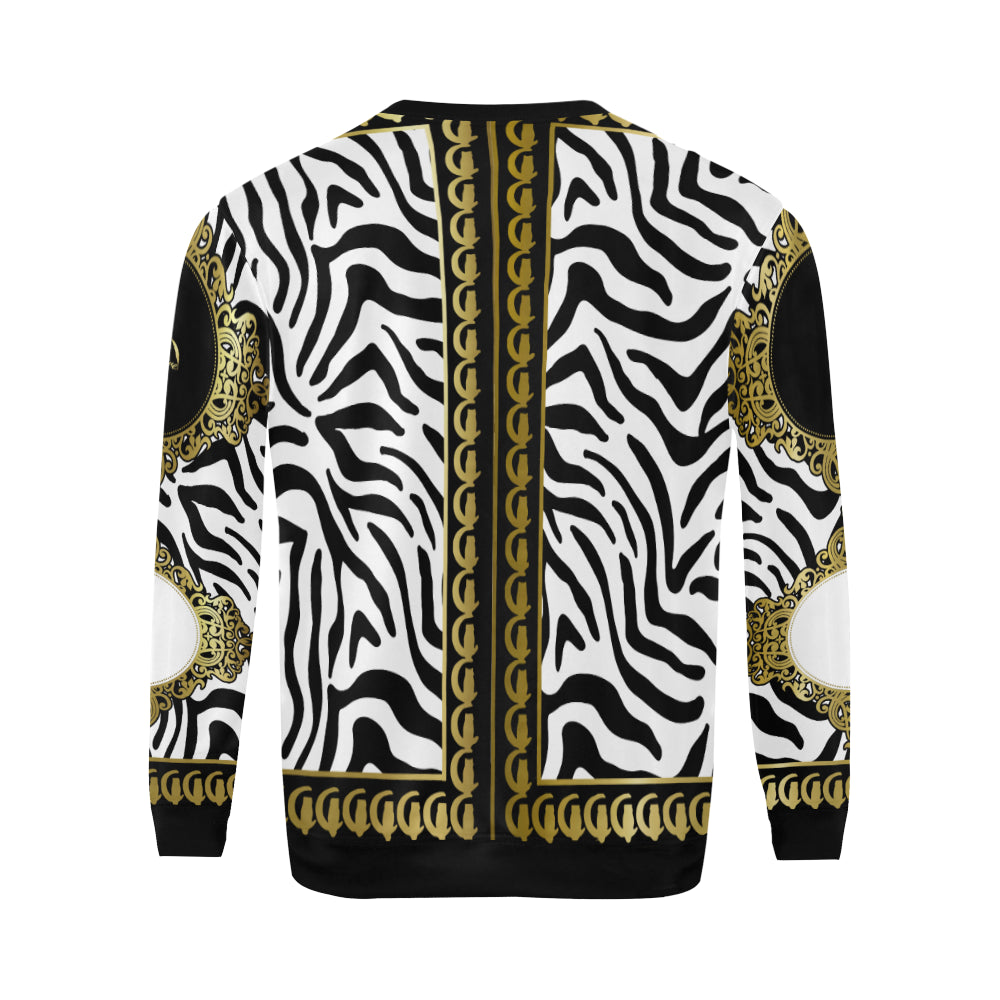 PRIVILEGE WYTE All Over Print Crewneck Sweatshirt for Men
