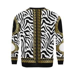 PRIVILEGE WYTE All Over Print Crewneck Sweatshirt for Men
